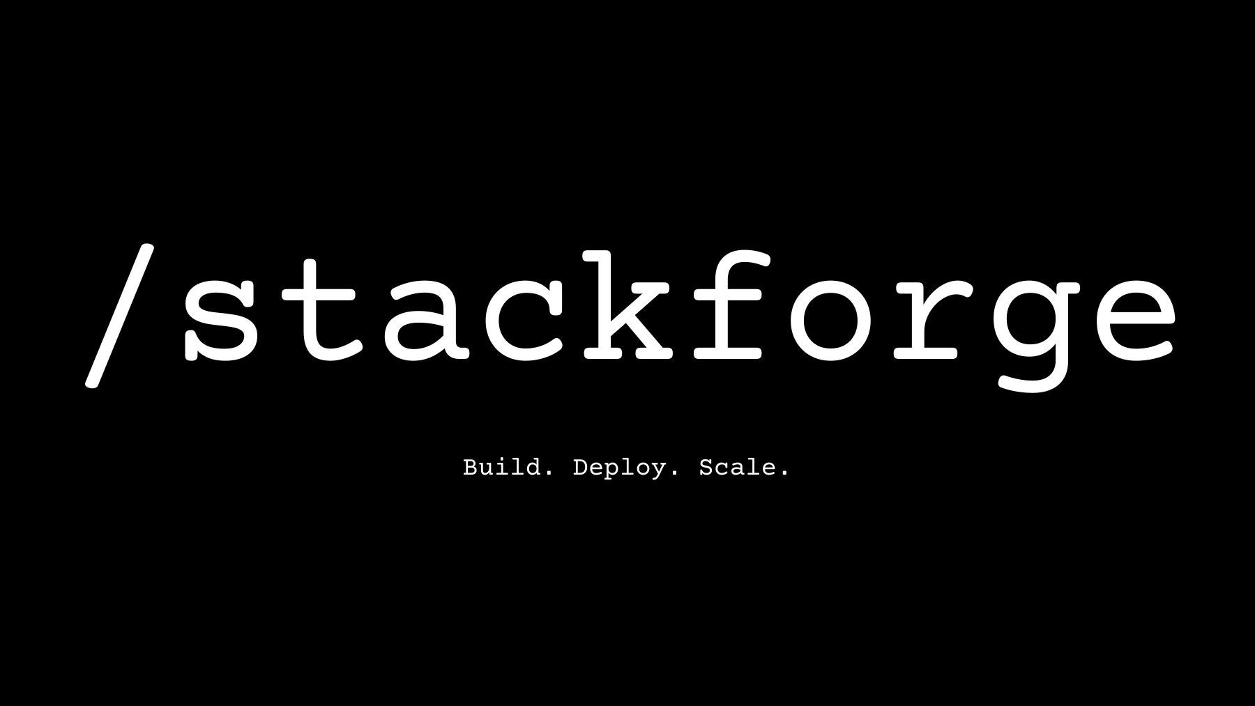 Thumbnail of StackForge - Build. Deploy. Scale.